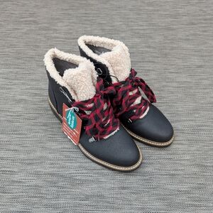NEW✨Dr. Scholl's Women's Comfort Cushion Black Winter Boots Size 6